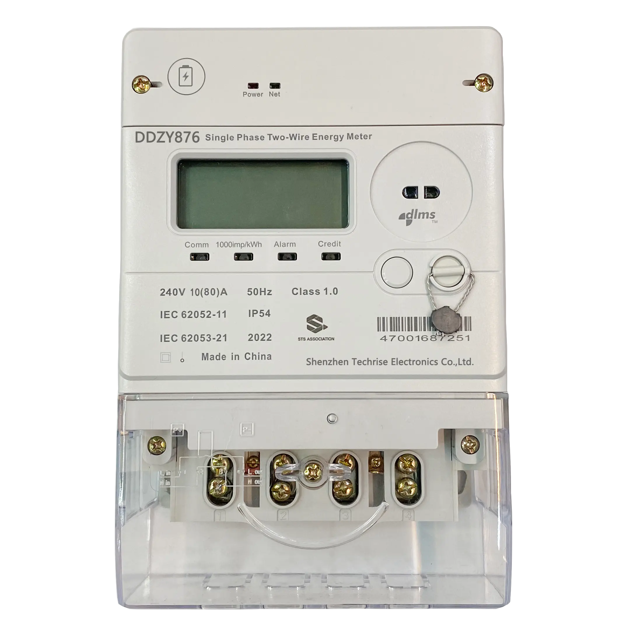 DTZY876 Push Botton Plug & Play Medidor Einphasen-kWh-Messgerät Elektronisches Smart Meter RF-Energie zähler Fernab lesung