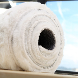 <span class=keywords><strong>Tapis</strong></span> abstrait moderne en polyester pour le salon <span class=keywords><strong>salle</strong></span> à <span class=keywords><strong>manger</strong></span> pour la prière et l'exercice Factory Direct 120cm Round Faux Rabbit Fur Rug - Product Image 4