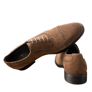 Chaussures Oxford en cuir véritable pour homme, style italien, qualité luxe, faites à la main, pour affaires et mariage, personnalisables, collection printemps - Product Image 2