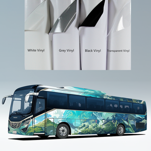 <span class=keywords><strong>Vinilo</strong></span> brillante autoadhesivo de gran venta para impresión Digital autobús/pegatina para carrocería de coche envoltura de vehículo rollo de medios de impresión Digital - Product Image 1