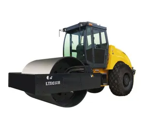 Chinese 10/12/14/16ton full hydraulic double drive single drum road roller for sale