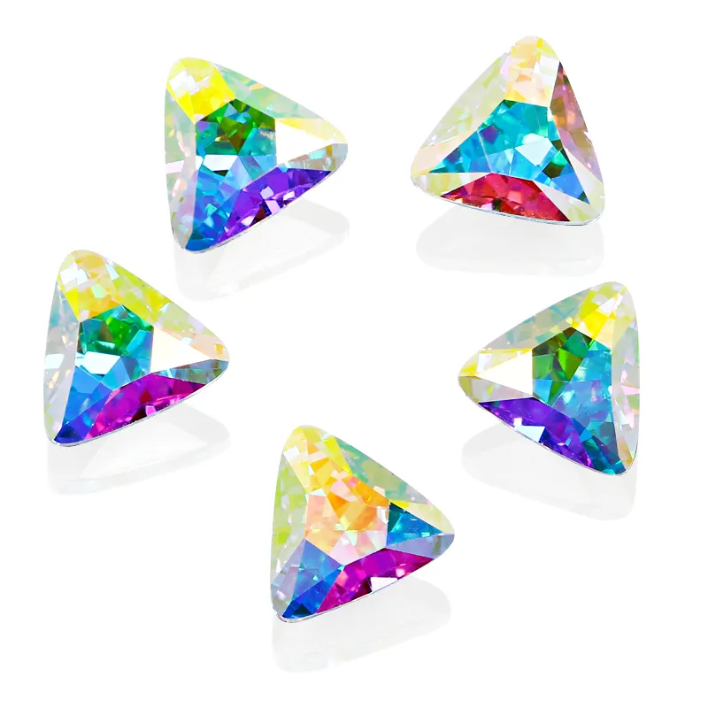 Стразы с треугольными кристаллами