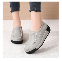 Chaussures de sport décontractées pour femmes, respirantes, antidérapantes, pour le bureau, l'extérieur, style mocassins, chaussures de marche
