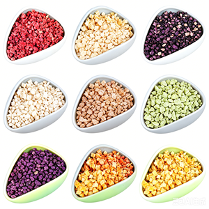 Piruletas de Pera Liofilizadas Halal, Dulces, Conservadas en Agua, <span class=keywords><strong>Sin</strong></span> Azúcar Añadido, Bajo MOQ, Empaque Personalizado, Topping <span class=keywords><strong>para</strong></span> Cereales, Vegano, A Granel - Product Image 3