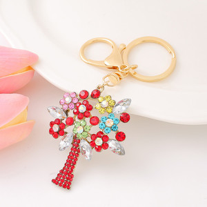 Porte-clés Amulette Arbre de Vie Chakra <span class=keywords><strong>Kabbalah</strong></span> en Cristal, Bijou Breloque pour Femme - Product Image 3