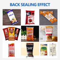 Multifunctionele Automatische Verticale Hete Zakmachine Voor Honingpasta Tomatensaus Vloeibare Yoghurt Fruit Pulp Mango Voedsel Zakken Film