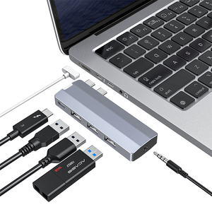 <span class=keywords><strong>USB</strong></span> C Docking Station cho PC M1 máy tính xách tay máy tính Air M1 iMac M1 4K @ 60Hz HDMI <span class=keywords><strong>USB</strong></span> 3.2 <span class=keywords><strong>Hub</strong></span> Thunderbolt 3 Giao diện đầy đủ tính năng - Product Image 1