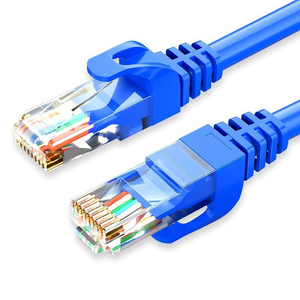 Cable de Red UTP RJ45 de 0.5m 1m 2m 5m 10m, Cable Ethernet Cat6 LAN, 8 Conductores de Cobre 24AWG, PVC - Product Image 1
