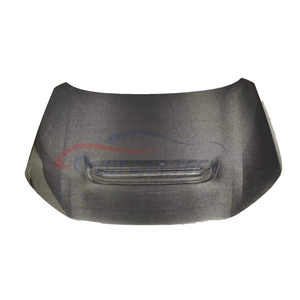 Carbon Fiber <strong>Hood</strong> Scoop with Airvent for 11th Gen <strong>Honda</strong> <strong>Civic</strong> 2021 2022 2023 2024 <strong>2025</strong> - Product Image 2