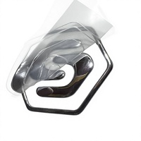 Étiquettes de logo 3D en silicone pressées à chaud, patchs en caoutchouc TPU, autocollants thermocollants pour vêtements, transfert thermique 3D en silicone