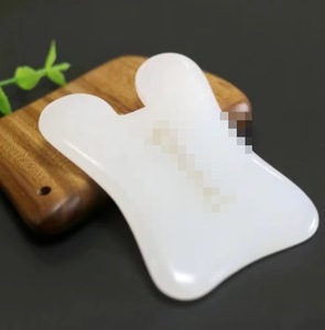 Tabla de Gua Sha Facial KS, Forma Recta y Curva para Masaje Facial, Uso Doméstico, 155g, Origen China - Product Image 2