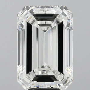 Diamant blanc de laboratoire de qualité supérieure, taille émeraude, 8,06 carats, à éclat brillant, pour la création de bijoux fins - Product Image 3