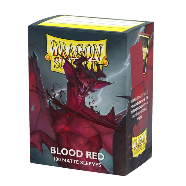 Dragon Shield Standard Size Card Matte Sleeves 100 CT - Smooth & Tough Premium TCG Sleeves Compatible with Poke Mon