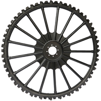 Roues en caoutchouc massif avec jante en acier, finition noire, 1800x100mm, garantie 2 ans, pour pulvérisateur à flèche de tracteur agricole - Fournisseur YT Factory