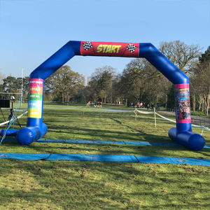 Promoción de eventos deportivos al aire libre, arco publicitario inflable con soplador, Material de PVC/nailon, Oxford duradero y a prueba de viento - Product Image 3