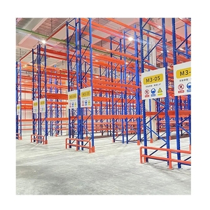 Estante de almacenamiento Fábrica Estantes de paletas industriales Sistema de estantería de almacén de paletas Certificado de servicio pesado - Product Image 1