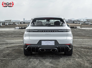Cho 2024 Porsche Cayenne Coupe <span class=keywords><strong>E3</strong></span> 9y0.2 nâng cấp 9ya Turbo GT cản trước wheelbrow khô Carbon khuếch tán phía sau mái Spoiler - Product Image 5