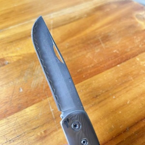 ไม่ใช่. มีดพกแบบใบมีดคงที่ 9 ชิ้น ทำจากเหล็กไตรเพล็กซ์คุณภาพสูง ด้ามไม้ DIY ใบมีดสแตนเลส ปรับแต่งได้ตามต้องการ OEM สำหรับแคมป์ปิ้ง - Product Image 2