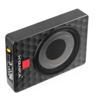 Subwoofer actif sous siège HYANKA SODA-10ASW OEM ODM 10 pouces pour voiture avec amplificateur, 100W RMS