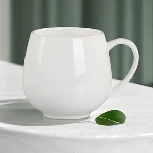 Nouvelle conception de tasse moderne en céramique de couleur unie avec poignée, grande capacité, tasse à lait - Product Image 5