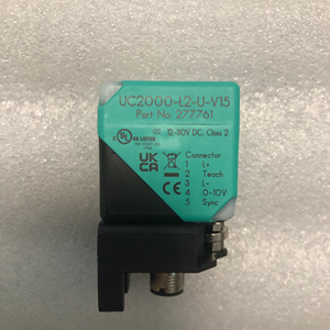 Pep&perl+Fuchs UC2000-L2-U-V15 277761 เซ็นเซอร์วัดระยะแบบอัลตราโซนิกสำหรับงานอุตสาหกรรม ตำแหน่ง และการตรวจจับ - Product Image 4