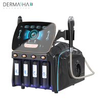 Appareil de soin du visage à jet d'oxygène Dermasha Trend 2025, utilisation à domicile, multifonctionnel, machine d'hydrodermabrasion à bulles fines, certifié CE