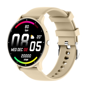 Nuevo ZL02Pro redondo 1,28 pulgadas reloj inteligente Bt llamada personalizar papel tapiz <span class=keywords><strong>Dafit</strong></span> Frecuencia Cardíaca Real para hombres mujeres 2024 ZL02c pro <span class=keywords><strong>Smartwatch</strong></span> - Product Image 3