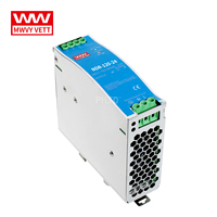 NDR-120-24 NDR Din Rail series SMPS sakelar catu daya AC DC untuk LED dan peralatan cerdas 24V 5A