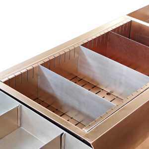 Bàn làm việc pha chế Lanxin bằng thép không gỉ, quầy <span class=keywords><strong>bar</strong></span> nước tùy chỉnh, tủ cocktail KTL, hệ thống làm lạnh, tủ đông. - Product Image 5