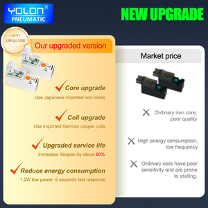 Válvulas Micro Mini de Control Solenoide YOLON para Máquinas Textiles, Calcetines, Electrónica, Aplicaciones de Vacío, Medios Gaseosos, OEM Personalizable - Product Image 3