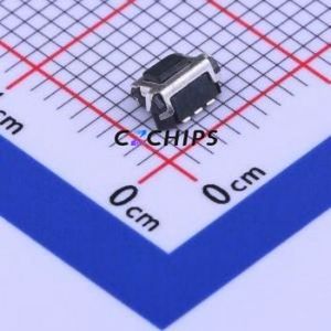 TS-1134A-B Tactile Switch SMD Switch Single Pole Single Throw Rectangle Button 1.6N Horizontal Mount - Product Image 1