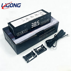 冷凍および冷蔵保管の温度制御用の温度センサープローブ付きプロフェッショナルデジタル温度計 - Product Image 1