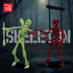 HW Juguete de acción articulado 3D de esqueleto ensamblable, figura de la Legión de Calaveras, modelo de juguete impreso en 3D, muñeco articulado, superventas - Product Image 6