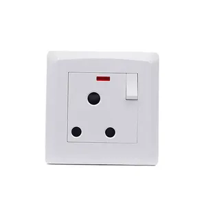 VNX Yemen/Bangladesh/Iraq/Dubai hot selling luxury light sockets and switches electrical socket with UK standard