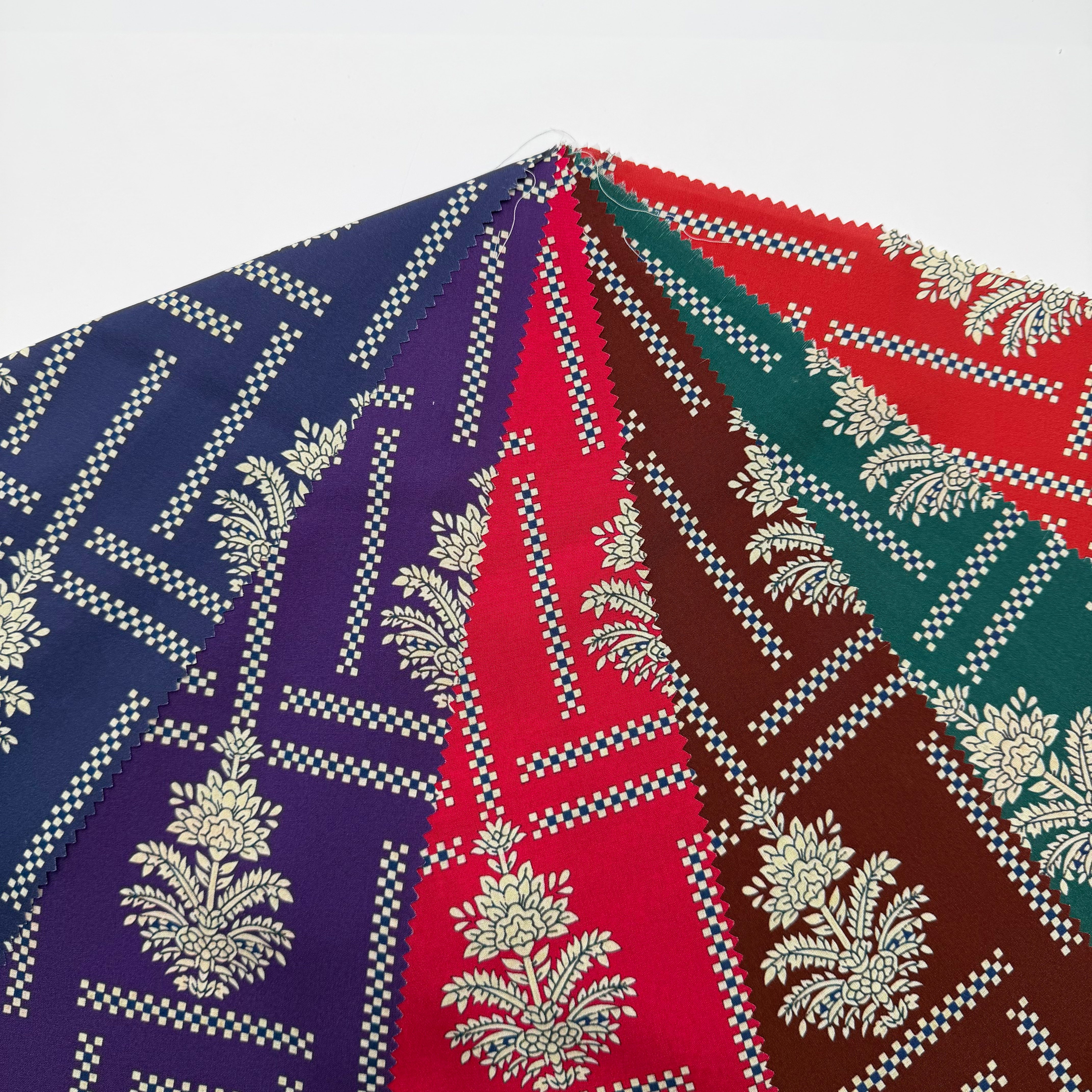 Premium Viscose Fabric with Exotic Floral Print, Soft, Breathable & Skin-Friendly, Low MOQ Available