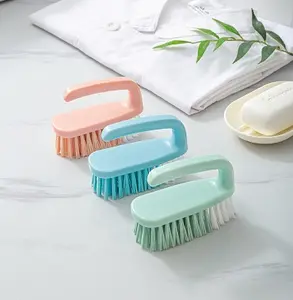 Kworld Mini Tiny World Multifunctional Cleaning Brush Scrub Brush For Shoe Clothing Toy Office