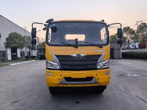 Camion de remorquage à plateau plat Foton Rivo 6x2, camion de dépannage et de sauvetage routier, remorque de transport de voitures pour <span class=keywords><strong>garage</strong></span>/sauvetage sur autoroute - Product Image 3