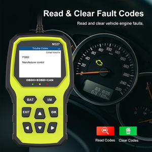 Escáner de Diagnóstico de Automóviles OBD2 M327 con Pantalla LCD, Lector de Códigos para Toyota, Alimentado por Batería de 12 V, Compatible con OBDII EOBD CAN - Product Image 2