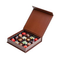 Emballage alimentaire en carton rigide avec logo personnalisé en gros de Chine boîtes à couvercle magnétique emballage de boîtes de dessert bonbons baklava