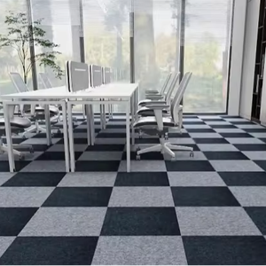 Alfombras Modulares Comerciales de PP de Último Diseño, Alta Calidad, Resistentes al Fuego y Ecológicas, Decoración para Hogar y Oficina - Product Image 1
