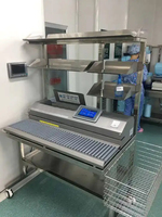 Scelleuse d'hôpital, machine de découpe et de scellement de plaquettes médicales, machine de scellement dentaire pour rouleaux de stérilisation