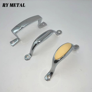 Poignée d'ustensiles de cuisine en alliage de zinc supérieur Poignée de poêle à frire en silicone antidérapante Remplacement de la poignée - Product Image 3