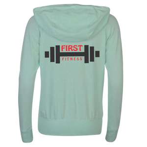 Nuevos diseños de moda Sudaderas con cremallera para mujer Logotipo personalizado Mangas completas Sudadera con capucha deportiva para mujer - Product Image 5