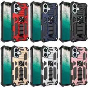 Coques de protection hybrides antichoc avec béquille Samsung pour <span class=keywords><strong>Galaxy</strong></span> S25 S24 S23 S21 <span class=keywords><strong>S20</strong></span> Plus A56 A15 A06 dans un sac OPP - Product Image 6
