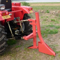 Sous-solateur agricole à 3 points Cat 1 avec poseur de tuyaux pour la pose de conduites agricoles souterraines