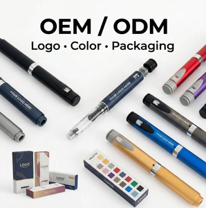 Custom Reusable V3 Push <b>Pen</b> Eco Friendly Durable Water Resistant Metal Body <b>Refillable</b> Peptide Applicator <b>Pen</b> for Skin Care - Product Image 2
