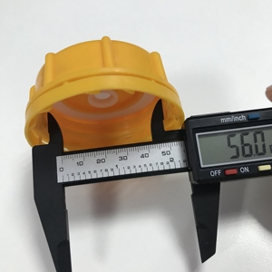 HDPE Diameter 56mm 60mm <strong>Plastic</strong> Container Drum Screw Cap / <strong>Vented</strong> <strong>Plastic</strong> Tamper Proof Screw Top Cap <strong>Cover</strong> for Engine Oil Bottle - Product Image 5