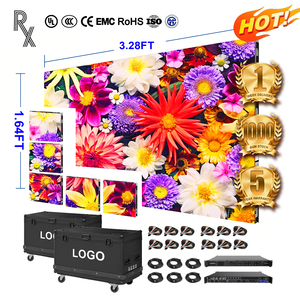 High Cost Performance Indoor Outdoor 4K HDR10+ IP65 Waterproof 5-Year Warranty LED Video Wall P2.6 P2.9 P3.91 Multi-purpose LED - Product Image 1