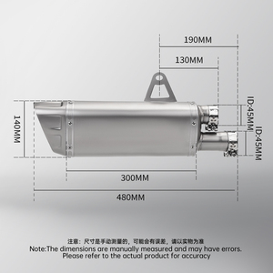 ใหม่สำหรับ <span class=keywords><strong>Triumph</strong></span> <span class=keywords><strong>Speed</strong></span> Triple <span class=keywords><strong>1200</strong></span> <span class=keywords><strong>RS</strong></span>/RR 2021-2024 อุปกรณ์เสริมท่อไอเสีย <span class=keywords><strong>Speed</strong></span> Triple 1200RR 1200rs - Product Image 5