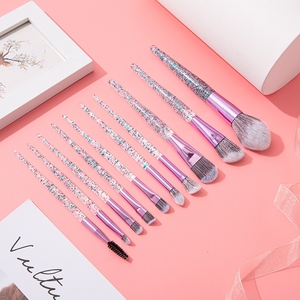 Pinceaux <span class=keywords><strong>de</strong></span> <span class=keywords><strong>maquillage</strong></span> professionnels très demandés, <span class=keywords><strong>pas</strong></span> chers, pour poudre visage, fard à paupières, anticernes, <span class=keywords><strong>kit</strong></span> <span class=keywords><strong>de</strong></span> <span class=keywords><strong>maquillage</strong></span> <span class=keywords><strong>complet</strong></span>, manche en plastique, 10 pièces - Product Image 3